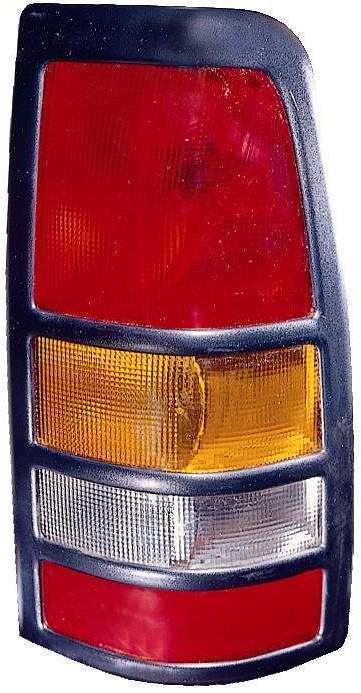 For Chevrolet/ GMC Silverado/ Sierra 2001 02 2003 Tail Light Passenger Side 1935-2000 Series w/ Black Bezel 15224282 GM2801166