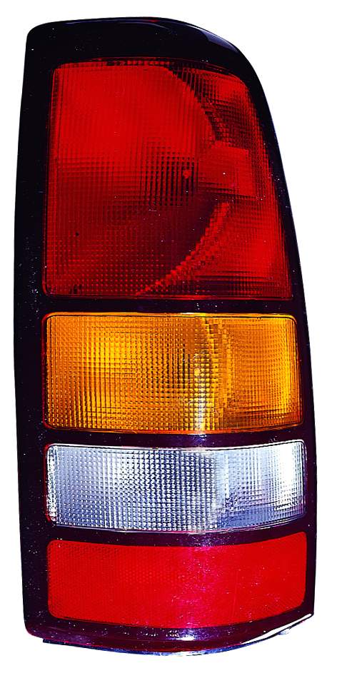 For GMC Sierra 2004 05 06 2007 Tail Light Passenger Side (3500 SINGLE Rear WHEEL) 19169022 GM2801177