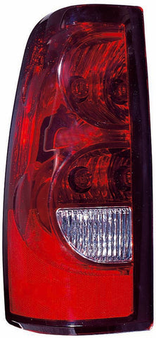 For Chevrolet Silverado 2004 05 06 2007 Tail Light FLEETSIDE DARK Trim 1500,2500 Series(3500 SINGLE R/ WHEEL) Driver Side 19169004 GM2800174