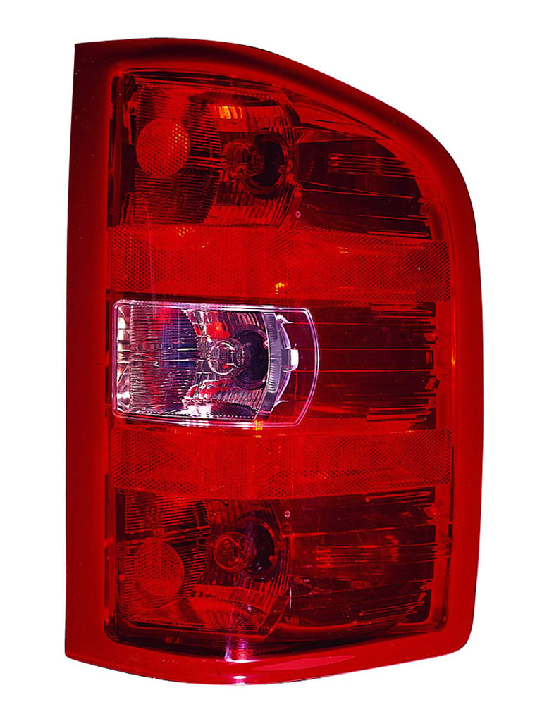 For Chevrolet Silverado 1500 2007 08 09 2010('2010 1ST DESIGN)/ '2012 2013 SL,SLE/ '2011 12 13 2014 2500/ 3500 SINGLE Rear WHEELS Tail Light Passenger Side 25958483 GM2801207