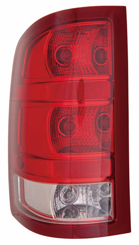 For GMC Sierra 1500 Pickup SL.SLE.SLT WT/ Hybrid 2010 2011('2010 2ND DESIGN) Tail Light Driver Side 20840273 GM2800250