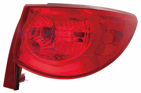 For Chevrolet Traverse 2009 10 11 2012 Tail Light Outer Passenger Side CAPA Certified 15912686 GM2801238C
