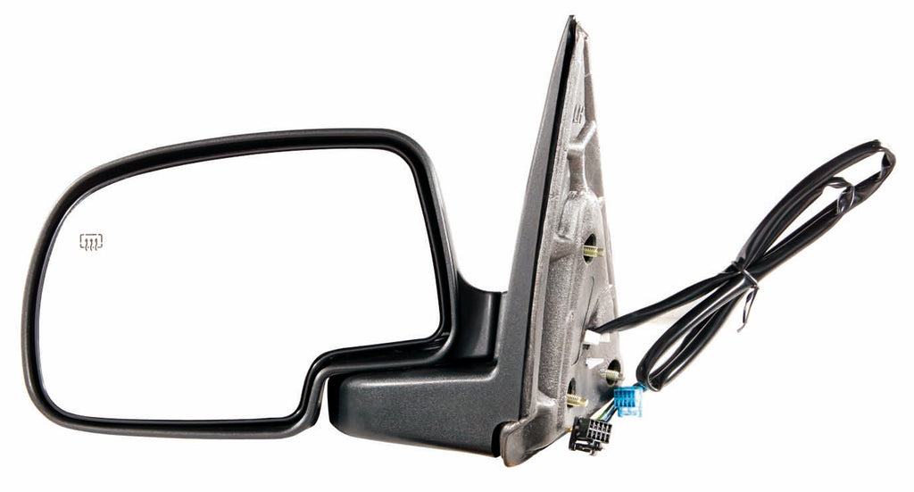 For Chevrolet/ GMC Silverado/ Sierra w/o Signal (RPO-DL8) 2003-2007/ Denali/ Escalade/ Tahoe/ Yukon POWER REMOTE (RPO-DL8) 2003-2006 Power Heated Mirror Driver Side (Textured) 15226944 GM1320293