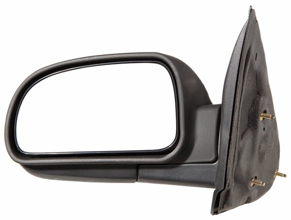 For Chevrolet TrailBlazer 2002-2009/ Buick Rainier 2004-2007/ GMC Envoy 2002-2009/ Oldsmobile Bravada 2002-2004/ Isuzu Ascender 2003-2008 Manual Mirror Driver Side (Textured) 15789780 GM1320264
