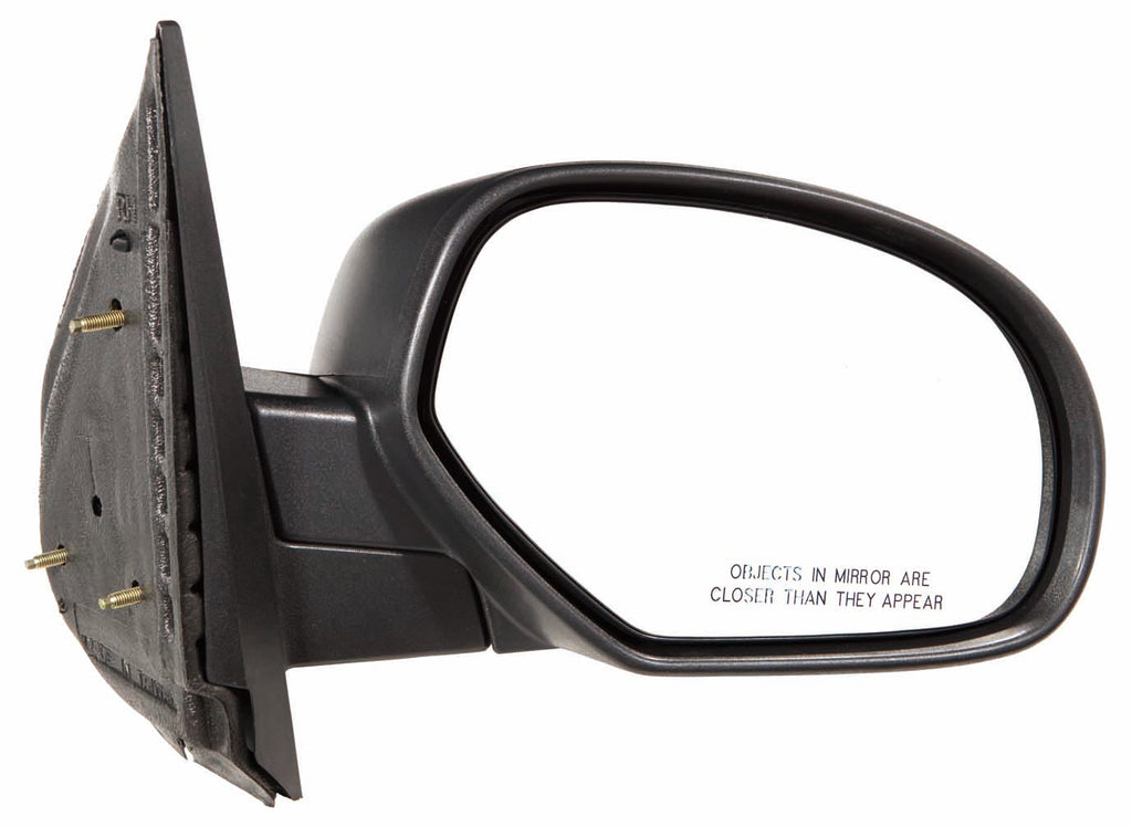 For Chevrolet/ GMC Silverado/ Sierra 2007 08 09 10 11 12 2013/ Silverado Hybrid/ Sierra Hybrid 1500 2009 10 11 12 2013 Manual-Folding Manual Mirror Passenger Side (Textured) 20809978 GM1321332