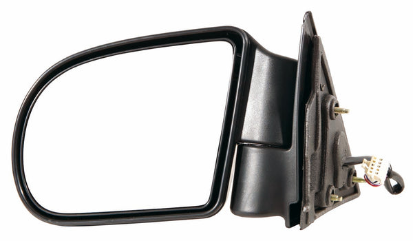 For Chevrolet S-10/ Sonoma PU STD/ EXT Cab 1999-2003/ Crew Cab 1994-2004/ GMC Envoy/ Blazer/ Jimmy/ Bravada 2001-2005 (w/o LIGHT SENSITIVE) Power Heated Mirror Driver Side (Textured) 15105941 GM1320192