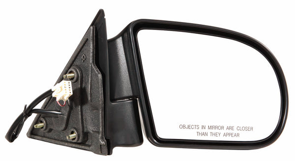 For Chevrolet S-10/ Sonoma PU STD/ EXT Cab 1999-2003/ Crew Cab 1994-2004/ GMC Envoy/ Blazer/ Jimmy/ Bravada 2001-2005 (w/o LIGHT SENSITIVE) Power Heated Mirror Passenger Side (Textured) 15105940 GM1321192