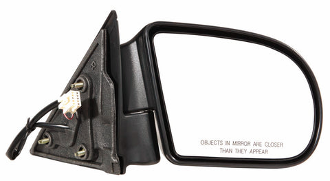 For Chevrolet S-10/ Sonoma PU STD/ EXT Cab 1999-2003/ Crew Cab 1994-2004/ GMC Envoy/ Blazer/ Jimmy/ Bravada 2001-2005 (w/o LIGHT SENSITIVE) Power Heated Mirror Passenger Side (Textured) 15105940 GM1321192