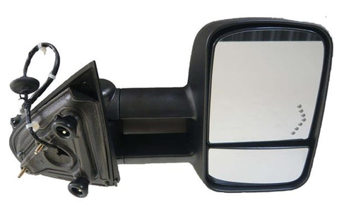 For Chevrolet Silverado 1500/ GMC Sierra 1500 2014 / Chevrolet Silverado 2500 3500/ GMC Sierra 2500 3000 2015-2018 TRAILER TOW Power Heated w/ Signal Mirror Passenger Side (Textured) 22820398 GM1321458
