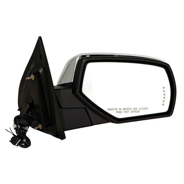 For Chevrolet Silverado/ LD 1500 2014 15 16 17 18 2019 Power-Folding Power Heated w/ Signal w/ Puddle w/ MEM Mirror Passenger Side(Chrome) 84565230+22889520 GM1321638
