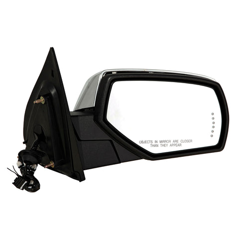 For Chevrolet Silverado/ LD 1500 2014 15 16 17 18 2019 Power-Folding Power Heated w/ Signal w/ Puddle w/ MEM Mirror Passenger Side(Chrome) 84565230+22889520 GM1321638