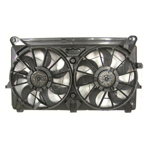 For Chevrolet Silverado/ GMC SIRA 2005 2006 Radiator A/C Fan Assembly M: (R/ L: 89023368)+B:(R:89023366/ L:89024933)+ S: 8 GM3115212
