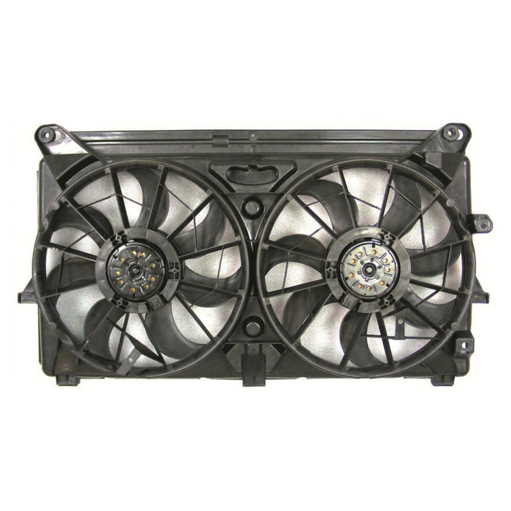 For Chevrolet Suburban/ Yukon XL 6.2L 2007-2008/ Chevrolet Silverado/ Sierra 1500 8CYL w/ PERFORMANCE Pkg 2007-2008 Radiator A/C Fan Assembly M: R:15780796/ L:15780795+B: R:89023366/ L:89024933+ GM3115209