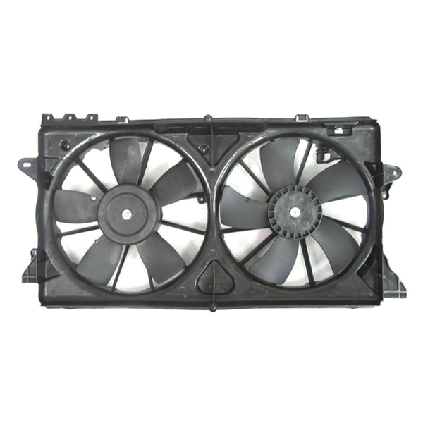 For Ford F-150 4.6L 24V/ 5.4L 10/ 3.5/ 3.7/ 5.0/ 6.2L 11/ F-150 SVT Raptor 2010 2011/ Expedition 2010 2011/ Lincoln Navigator 2010 2011 Radiator A/C Fan Assembly BL3Z8C607A FO3115184