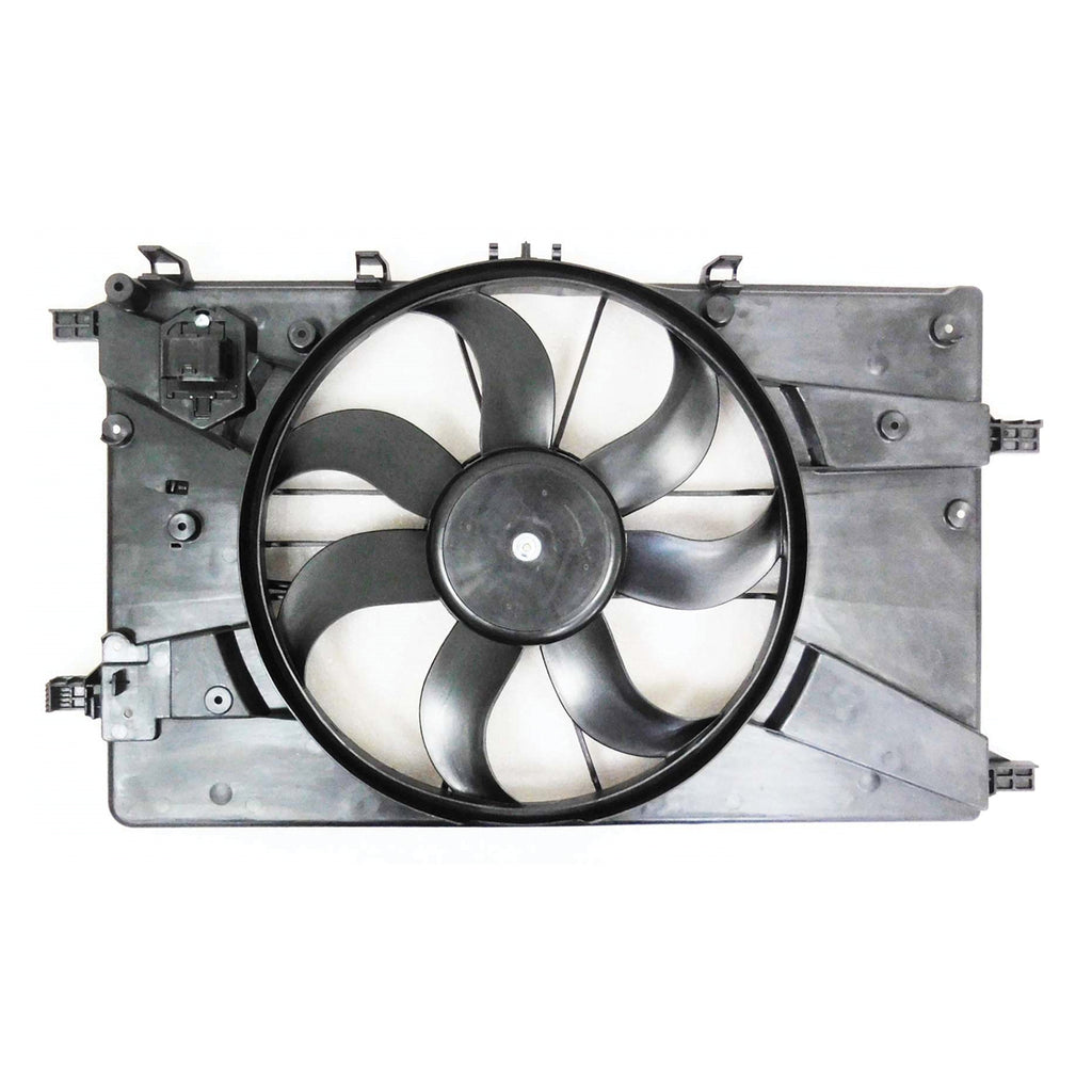 For Chevrolet Cruze/ Cruze Limited 2014 1.4L Engine AUTO Trans 2ND DESIGN/ 2015 2016 1.4L Engine AUTO Trans Radiator Fan Assembly M+B:13427161 S: GM3115305
