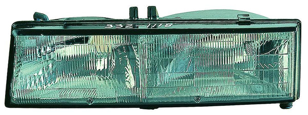 For Pontiac Grand Am 1989 90 1991 Headlight Driver Side 16509211 GM2502128