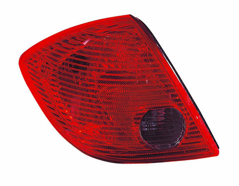 For Pontiac G-6 Sedan 2005 06 07 08 09 2010 Tail Light Driver Side CAPA Certified 15242809 GM2800201C