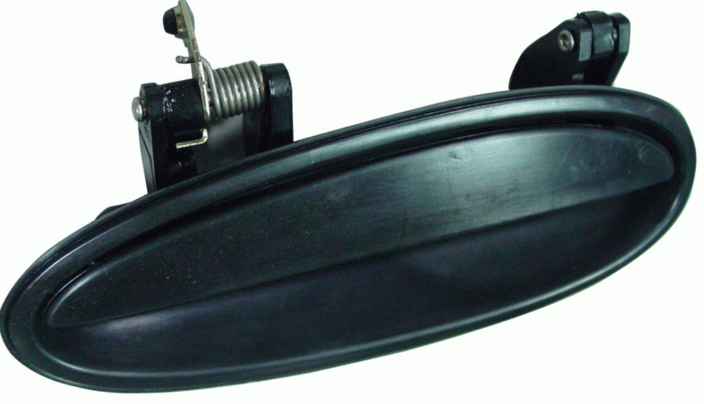 For Pontiac Grand Prix 1997 98 99 00 01 02 2003 Outside Door Handle Rear Driver Side (Plastic Black Smooth) 10251757 GM1520106