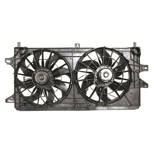 For Pontiac Grand Prix 3.8L 2004 Radiator A/C Fan (w/ COMP G Pkg) R:88987272 L:88956881+R:88987273 L:88956882+889568 GM3115145
