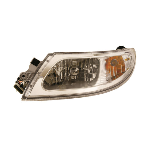 For International DURASTR(4-000 Series) 2002-2016/ IC CE BUSES 2005-2015/ 3-000 Series 2007 08 09 10 2011 Headlight Driver Side LIGHT GREY 3574387C93 IH2502100