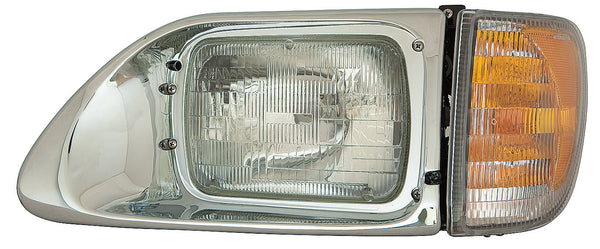 For International 9-200 1996-2018 Headlight w/ Parking Side Marker Light Driver Side 3502928C95