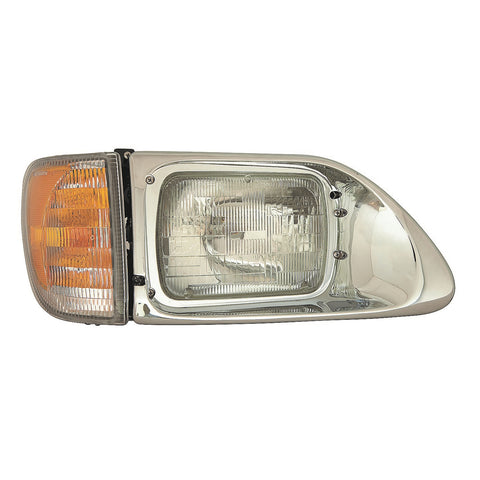 For International 9-200 1996-2018 Headlight w/ Parking Side Marker Light Passenger Side 3502929C95