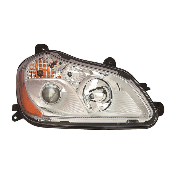 For Kenworth T680 2013-2022 Headlight HID Chrome Passenger Side  KW2503102