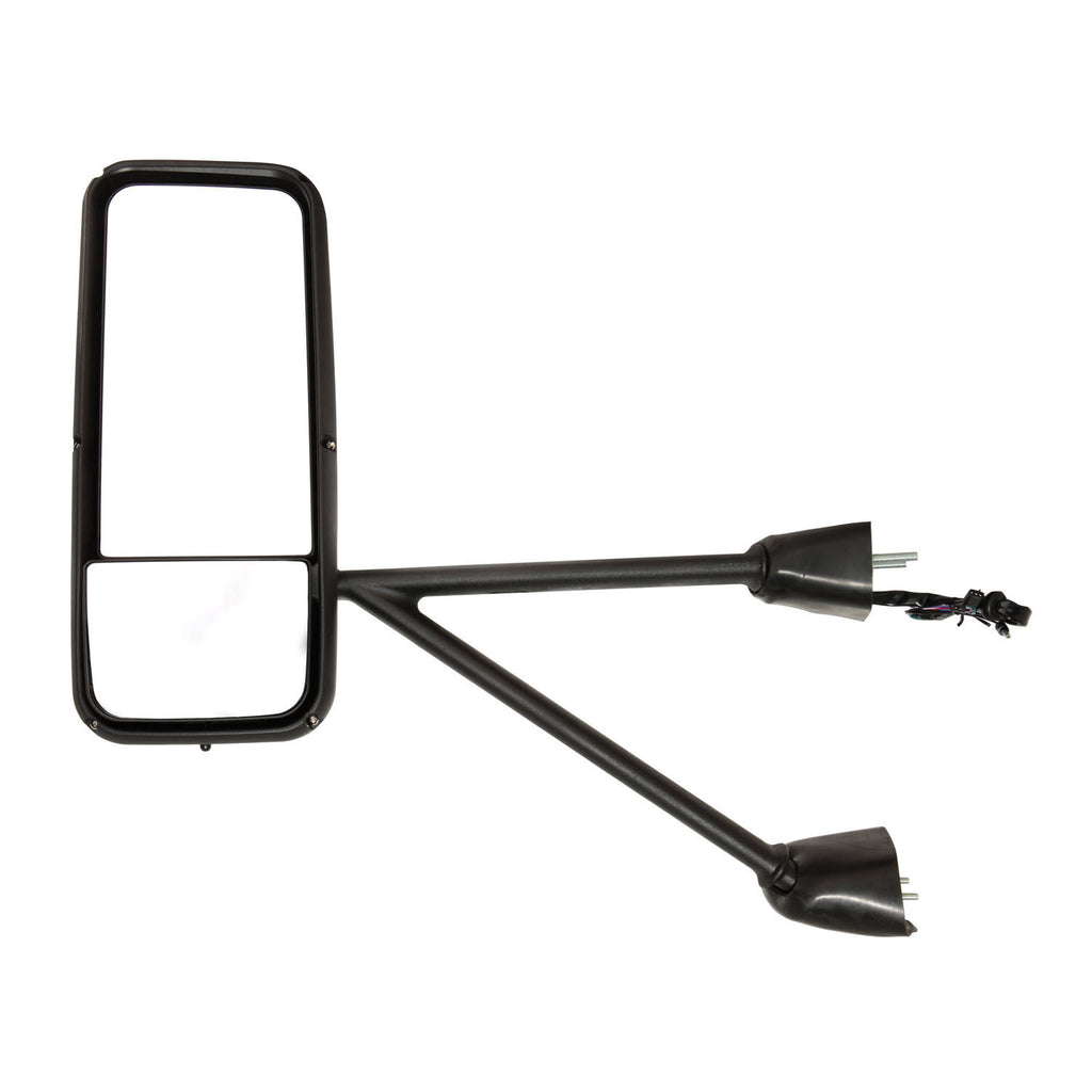 For Kenworth T660 2008-2017 Power Heated Mirror w/ ARM w/ TEMPERATURE SENSOR Driver Side (GLOSS) R59-1019-21+R59-1061-102