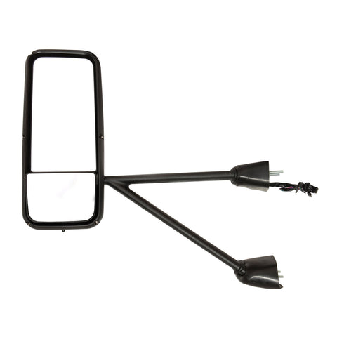 For Kenworth T660 2008-2017 Power Heated Mirror w/ ARM w/ TEMPERATURE SENSOR Driver Side (GLOSS) R59-1019-21+R59-1061-102
