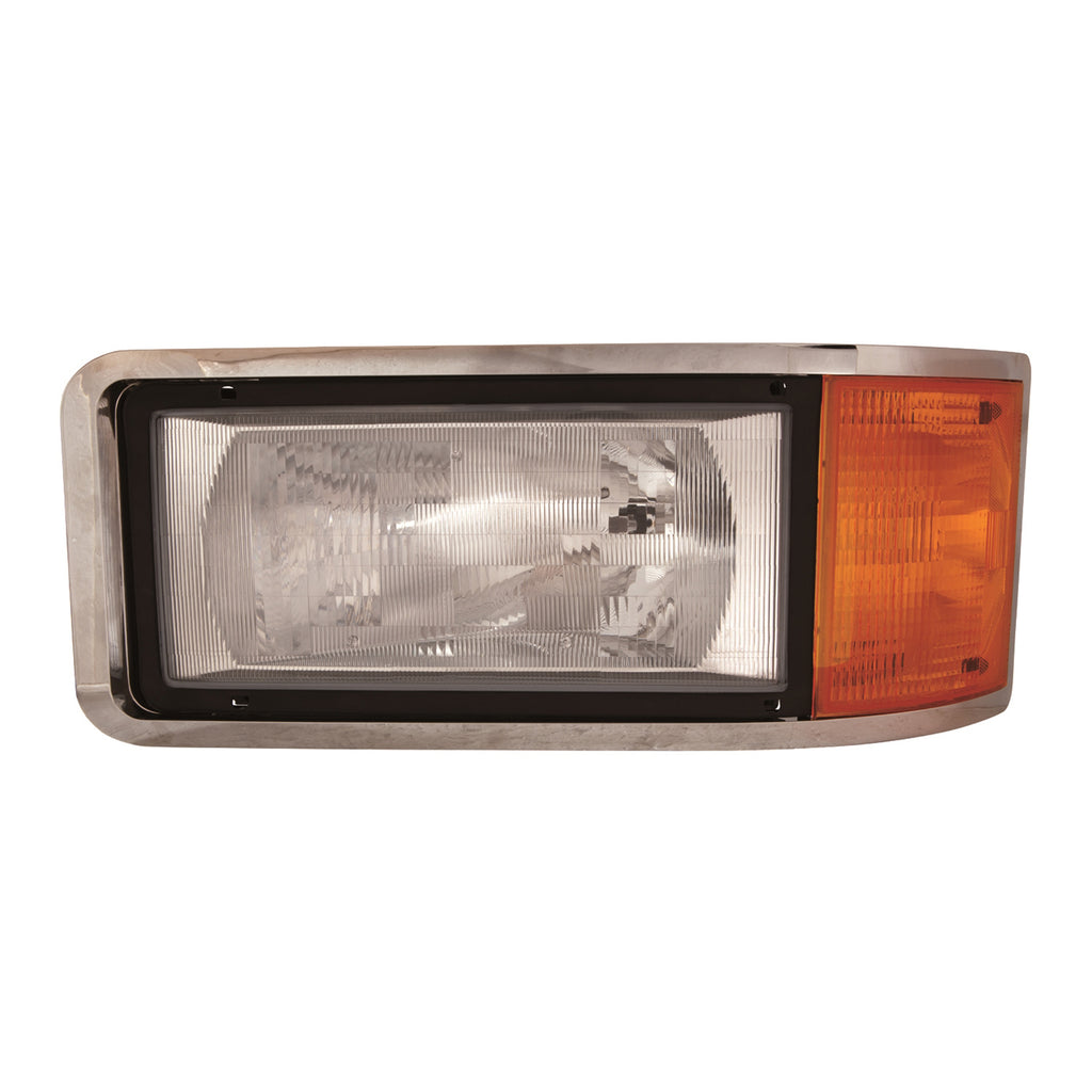 For Mack CR-600 Series 1990-2007/ CL600 Series 1992 93 94 95 96 97 98 1999/ CL-700 Series 1993-2007 Headlight Combination. Driver Side 25154252 MK2502100