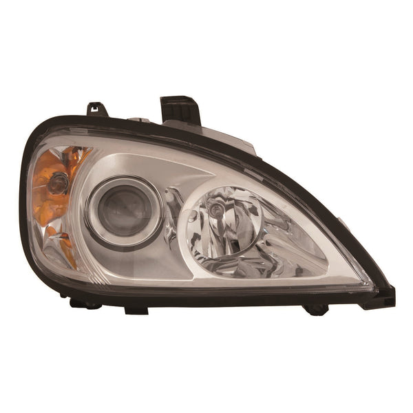 For Freightliner Columbia 1996-2017 Headlight Projector Chrome Bezel PAIR