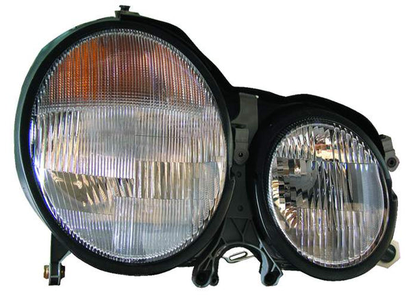 For Mercedes-Benz E Sedan Class 2000 01 2002/ Wagon 2000 01 02 2003 Headlight Passenger Side Halogen 210 820 38 61 MB2503105