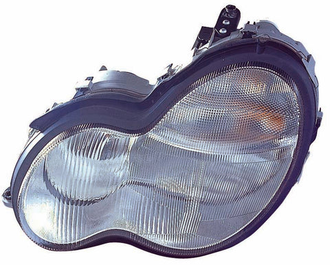 For Mercedes-Benz C Class Sedan 2001 02 03 04 05 06 2007 Headlight XENON w/o BULB & BALLAST w/ ELEC MOTOR Driver Side 203 820 27 59 MB2502149