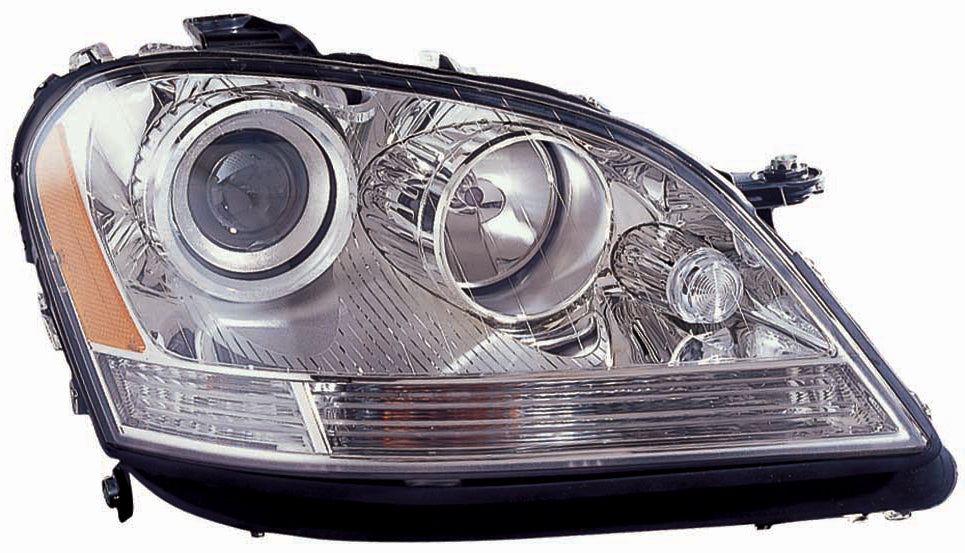 For Mercedes-Benz M Class 2006 2007 Headlight STD Passenger Side CAPA Certified 164 820 38 61 64 MB2503146C