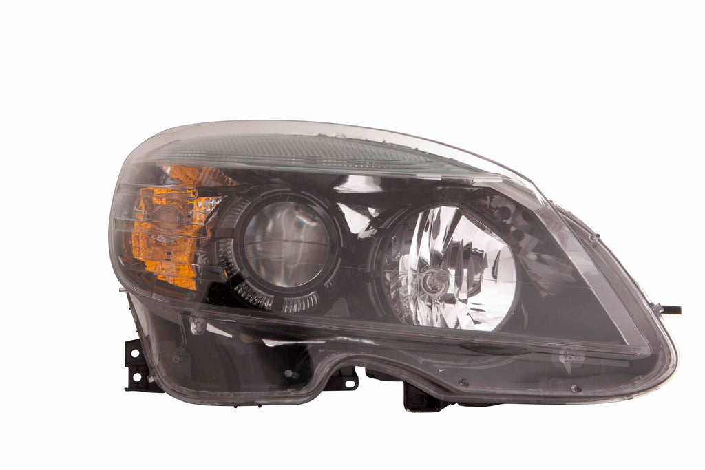 For Mercedes-Benz C Class 2/ 9/ 2007 08 09 10 2011 Headlight Halogen Black Bezel SET  MB2505108