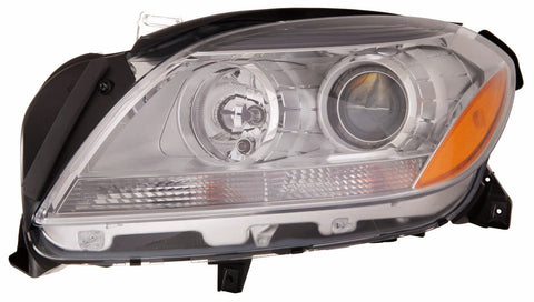 For Mercedes-Benz M Class 2012 13 14 2015 Headlight Halogen Driver Side CAPA Certified 166 820 52 59 MB2502192C
