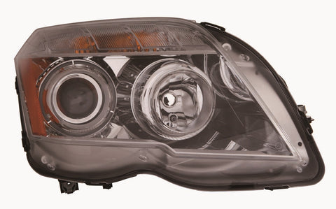 For Mercedes-Benz GLK 2010 11 2012 Headlight Halogen Passenger Side CAPA Certified 204 820 73 59 MB2503188C
