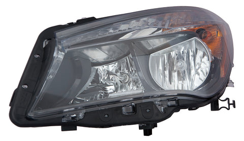 For Mercedes-Benz CLA C117 2014 15 16 17 2018 Headlight Halogen Driver Side CAPA Certified 117 820 02 61 MB2502222C