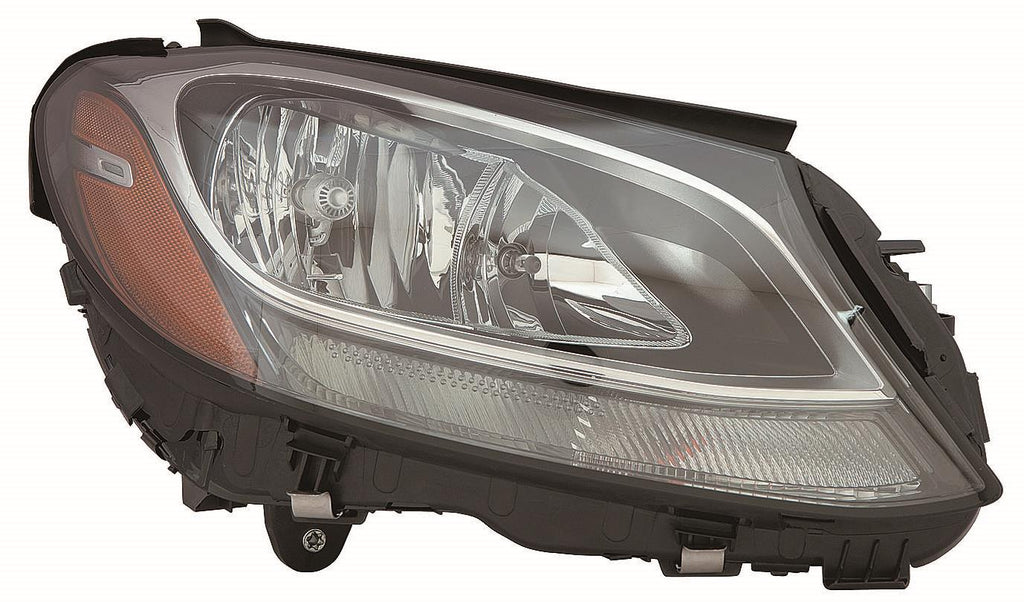 For Mercedes-Benz C Class 2015 16 17 18 19 2020 Headlight Halogen Passenger Side CAPA Certified 205 906 72 02 64 MB2503220C