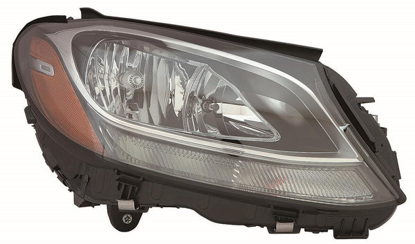 For Mercedes-Benz C Class 2015 16 17 18 19 2020 Headlight Halogen Passenger Side CAPA Certified 205 906 72 02 64 MB2503220C