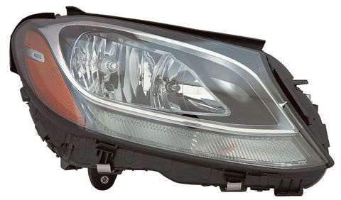 For Mercedes-Benz C Class 2015 16 17 18 19 2020 Headlight Halogen Passenger Side 205 906 72 02 64 MB2503220