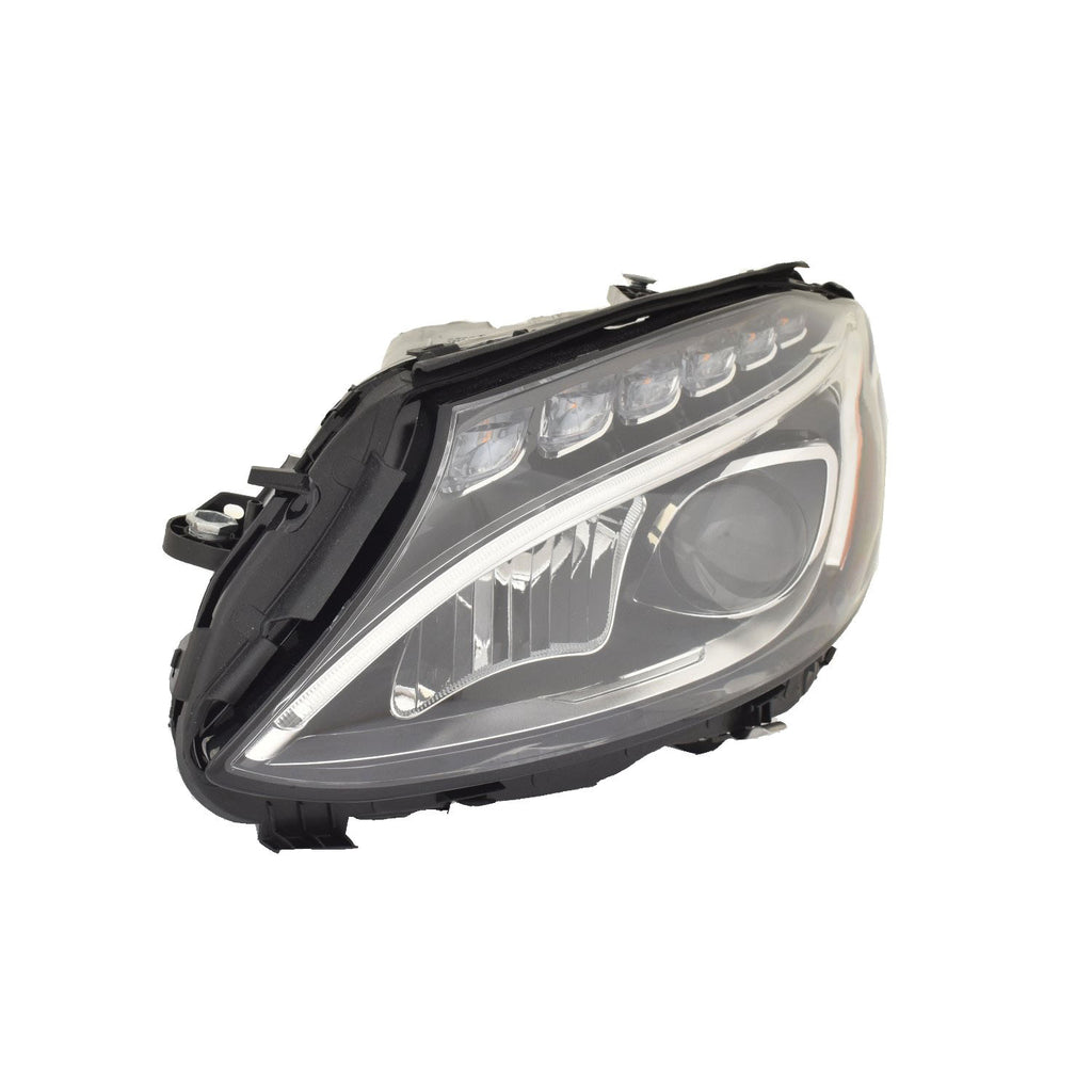 For Mercedes-Benz C Class Sedan 2015 16 17 2018/ Coupe/ Convertible. 2017 2018 Headlight STATIC LED w/o ADAPTIVE Lamp w/o LOGO Driver Side 205 906 77 03 64 MB2502227