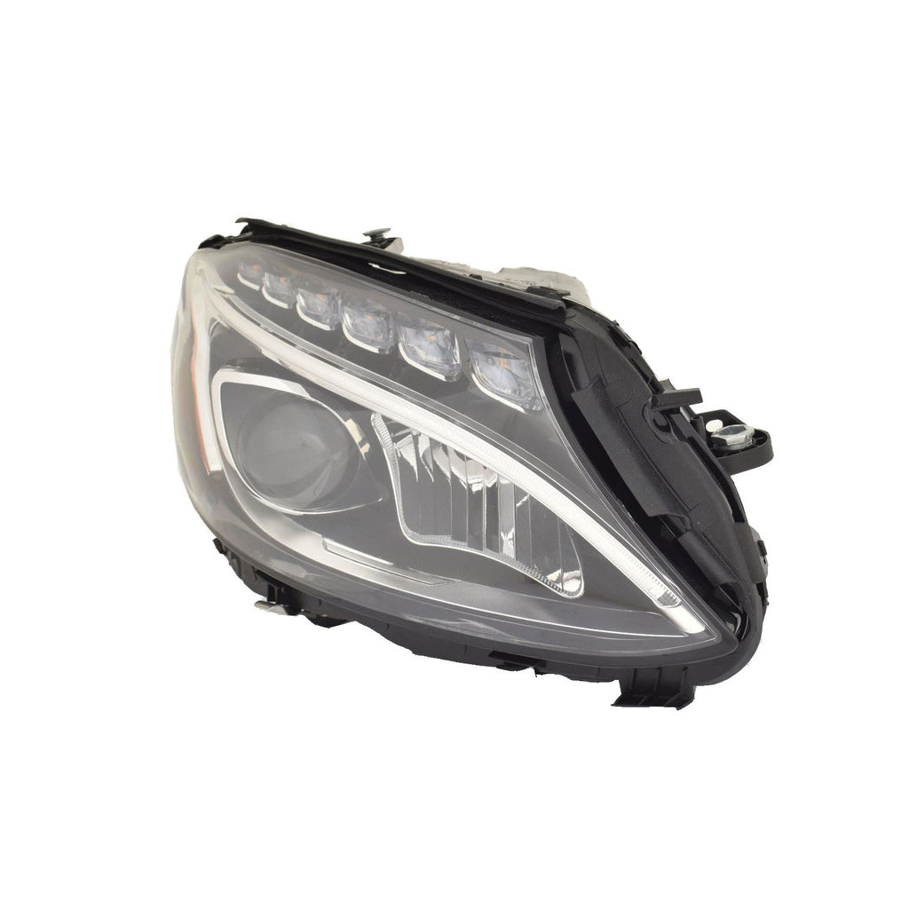 For Mercedes-Benz C Class Sedan 2015 16 17 2018/ Coupe/ Convertible. 2017 2018 Headlight STATIC LED w/o ADAPTIVE Lamp w/o LOGO Passenger Side 205 906 78 03 64 MB2503227