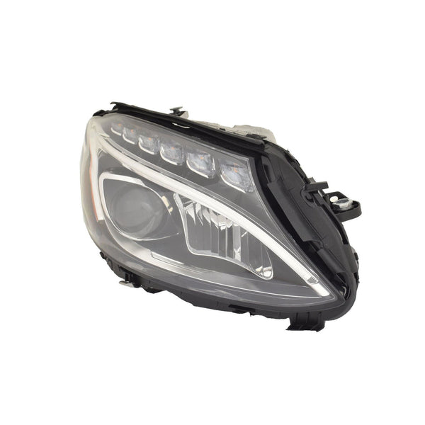 For Mercedes-Benz C Class Sedan 2015 16 17 2018/ Coupe/ Convertible. 2017 2018 Headlight STATIC LED w/o ADAPTIVE Lamp w/o LOGO Passenger Side 205 906 78 03 64 MB2503227