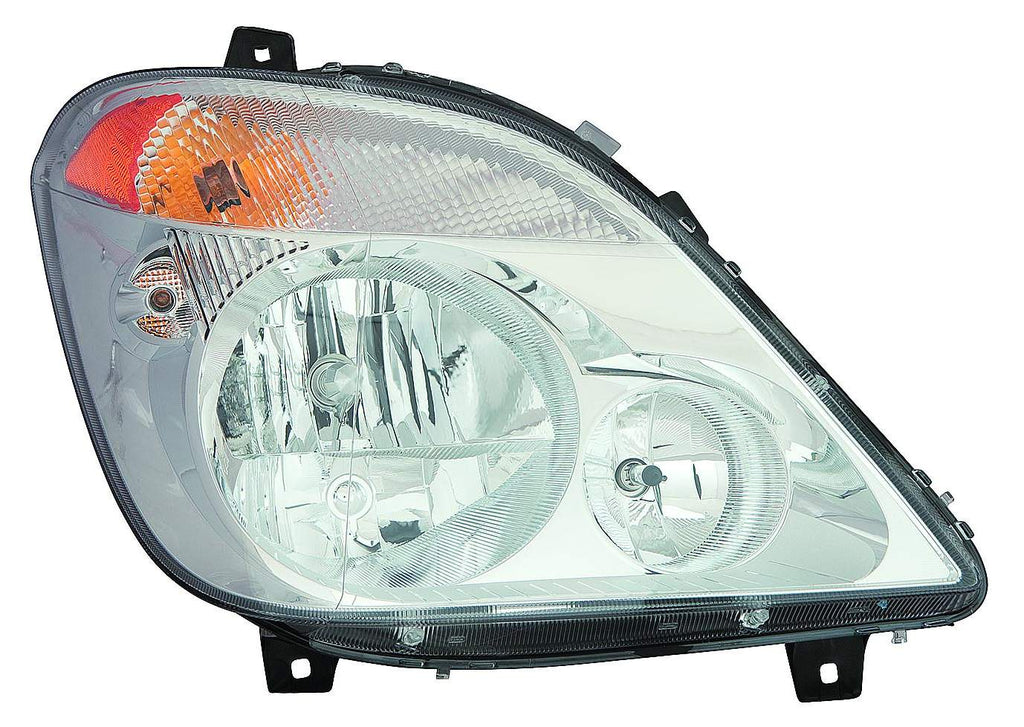 For Mercedes-Benz Sprinter (CEG/MTD) 2010 11 12 2013 Headlight Halogen Passenger Side CAPA Certified 906 820 16 61 MB2503191C