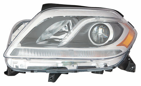 For Mercedes-Benz GL Class 2013 14 15 2016 Headlight Halogen w/o Corner Light Driver Side CAPA Certified 166 820 69 61 MB2502225C