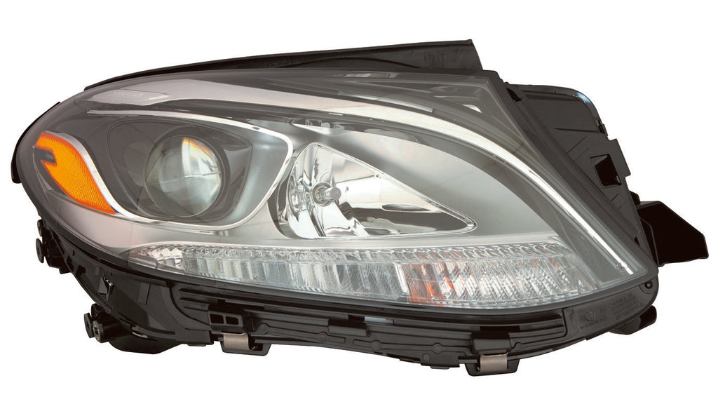 For Mercedes-Benz GLE SUV Class 2016 17 18 2019 Headlight Halogen w/o LOGO Passenger Side CAPA Certified 166 820 20 59 MB2519107C