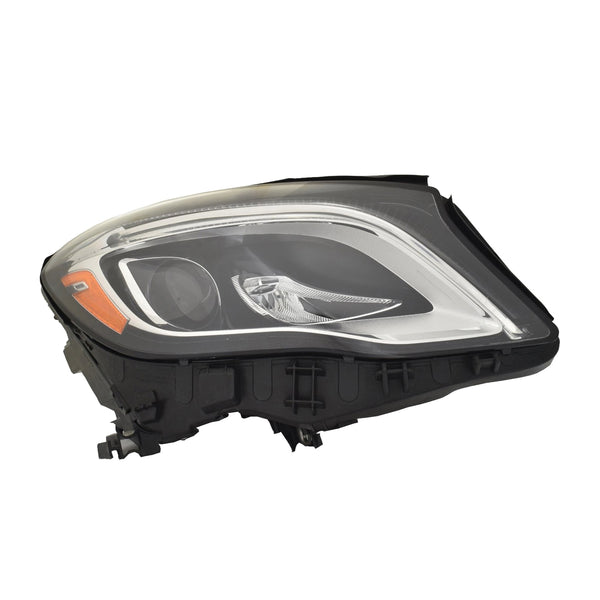 For Mercedes-Benz GLA 2015 16 17 18 19 2020 Headlight LED w/o LOGO Passenger Side CAPA Certified 156 906 80 00 MB2503254C