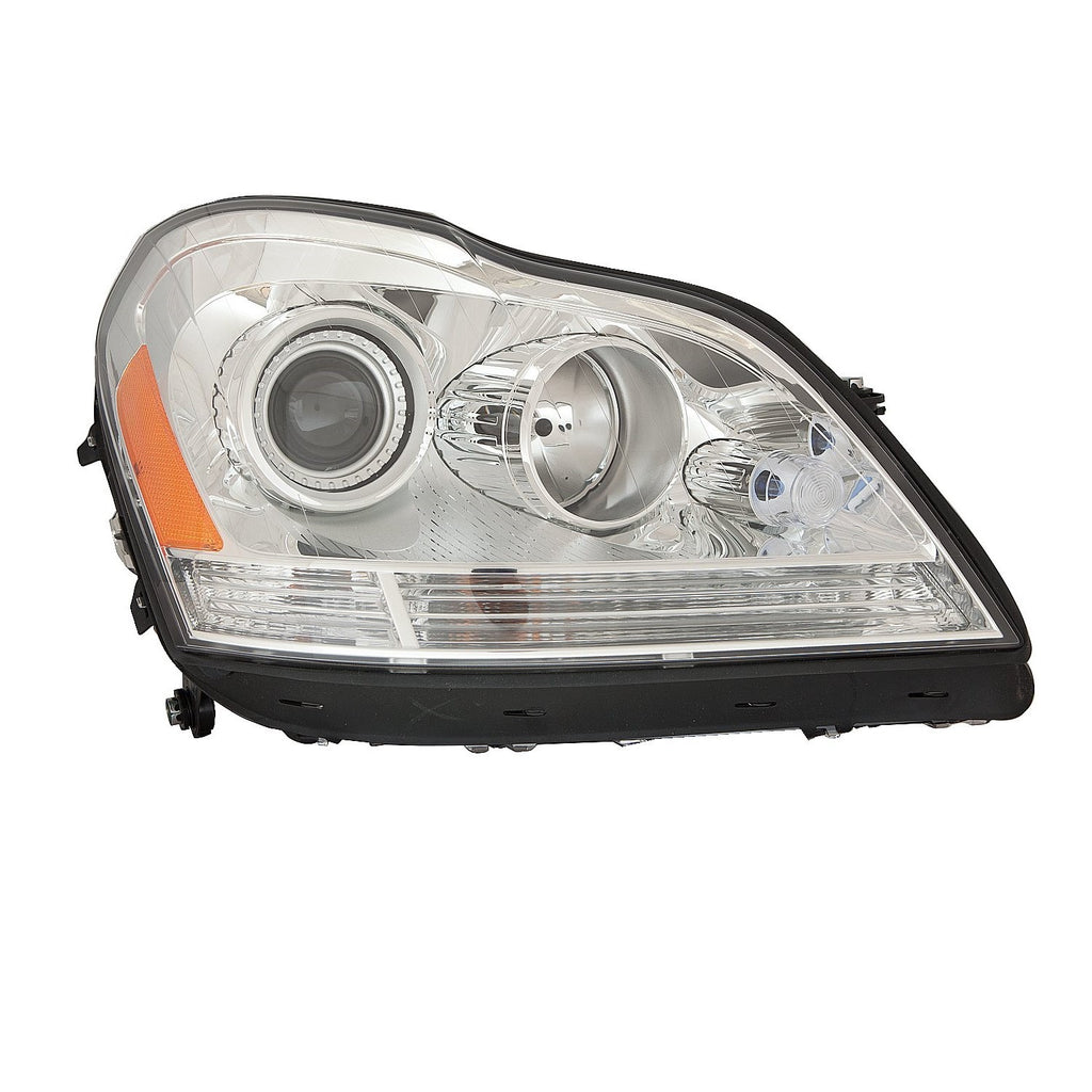 For Mercedes-Benz GL Class 2008 09 10 11 2012 Headlight XENON w/ ADAPTIVE FrontLIGHT CONTROL Headlight w/o CONTROL MODULE Passenger Side 165000000000 MB2503204