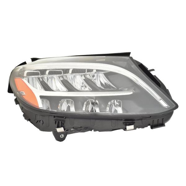 For Mercedes-Benz C Class Sedan 2019 20 2021/ Coupe/ Convertible. 2019 Headlight LED w/o ACTIVE LIGHTING w/o LOGO Passenger Side 205 906 61 04 MB2519113